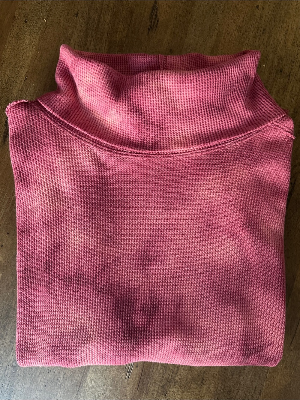 Maeve Anthropologie Ainsley Thermal in Tie Dye Pink Size 1X